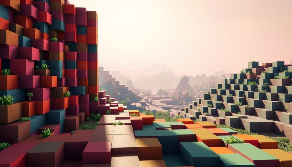 Minecraft color palettes