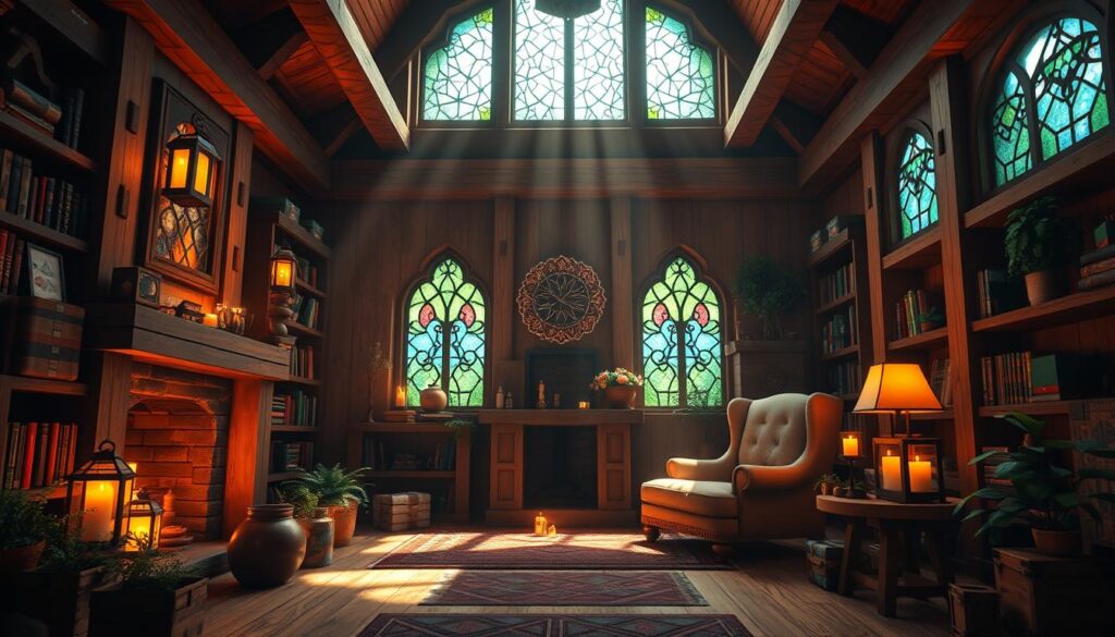 Minecraft interior lighting ideas