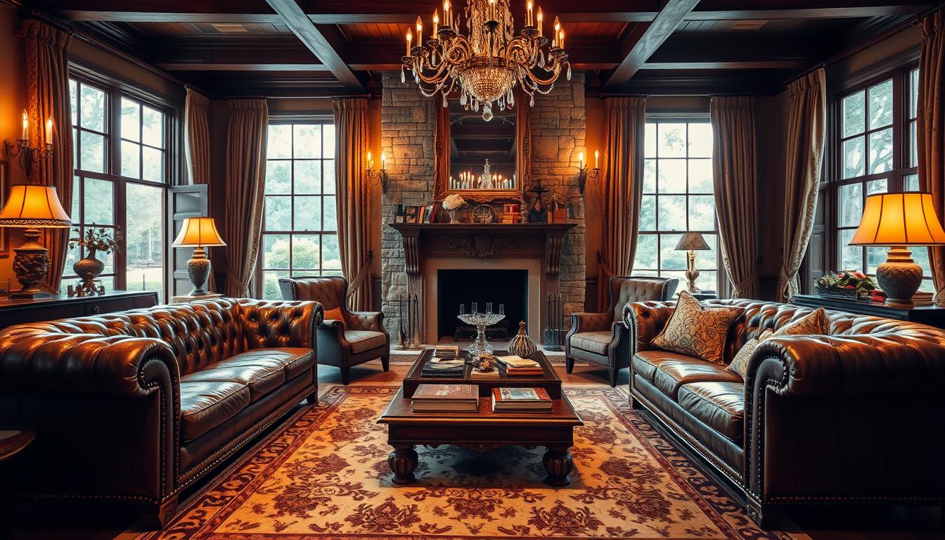 colonial home interior