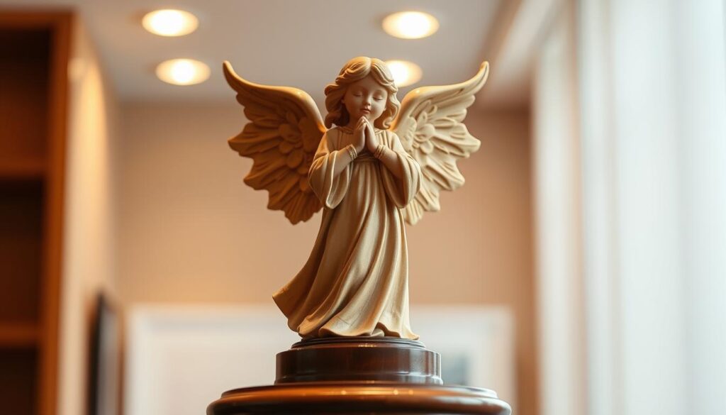 decorative angel figurine