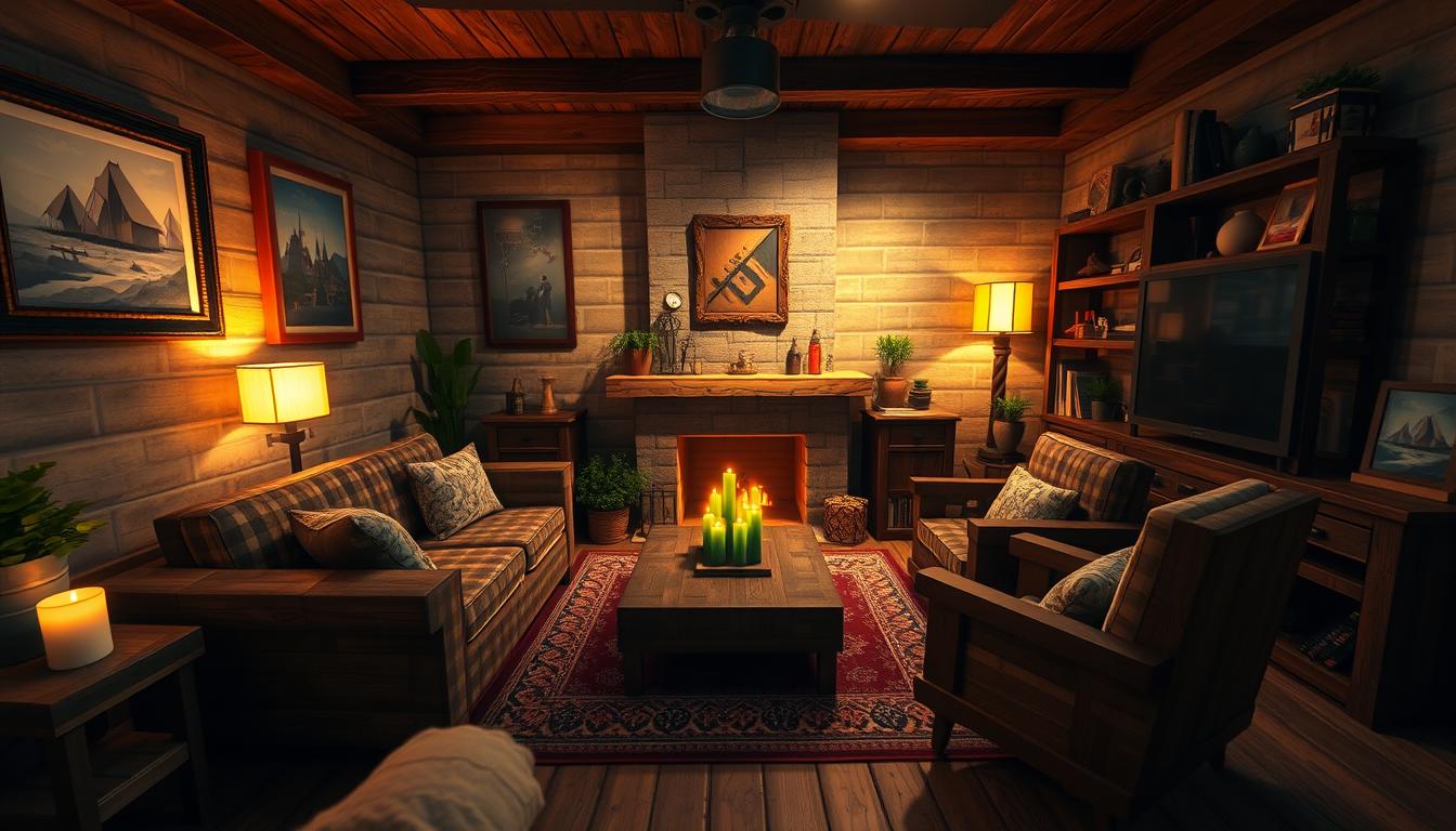 minecraft home interior