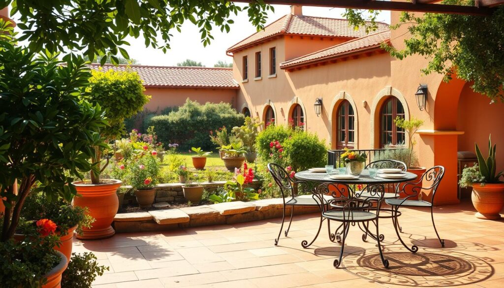 modern Spanish interiors outdoor spaces