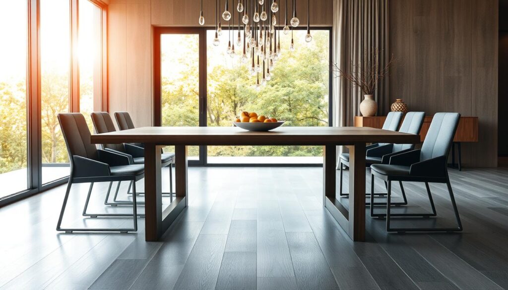 modern dining table