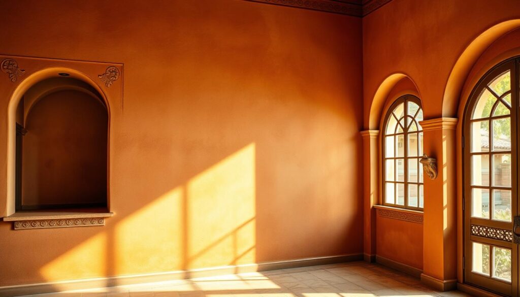 spanish modern interior design walls