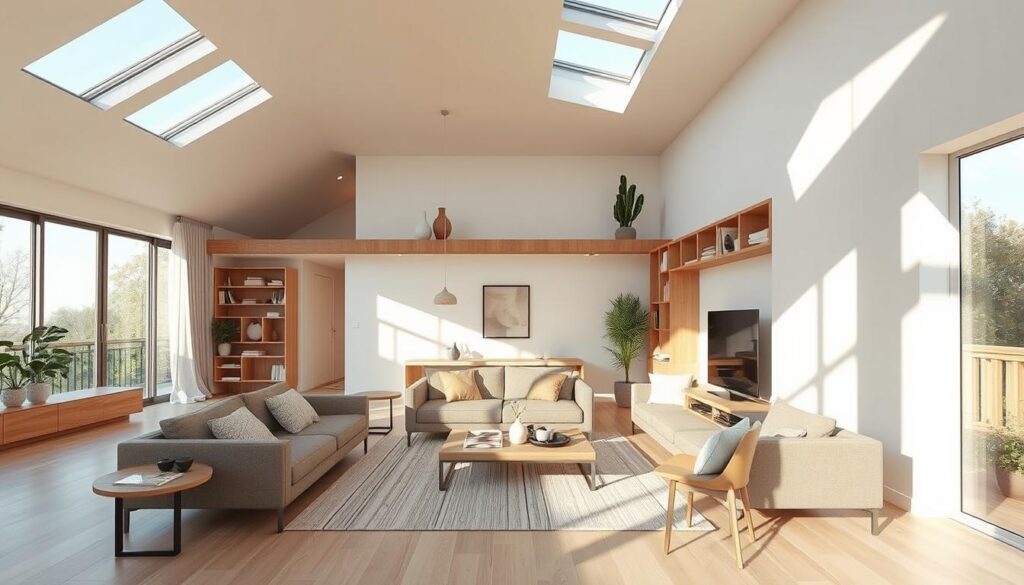 contemporary living spaces