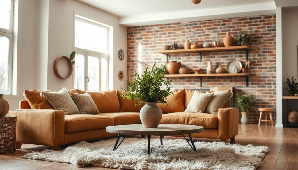 earthy tones interior color trends