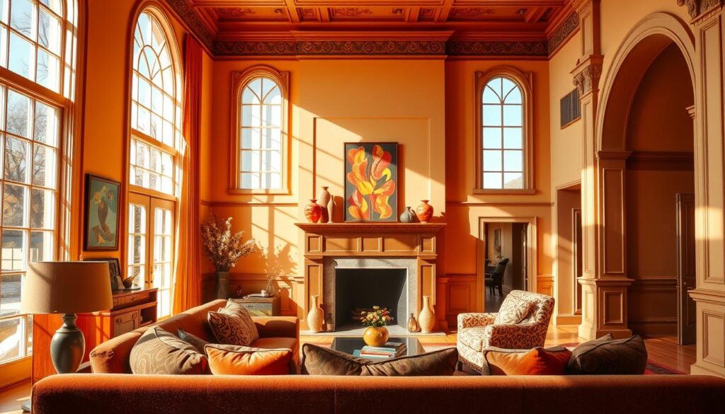 enhancing architectural features with color