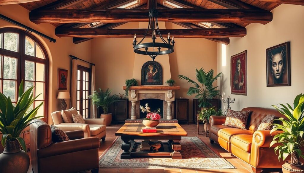 rustic Spanish home decor